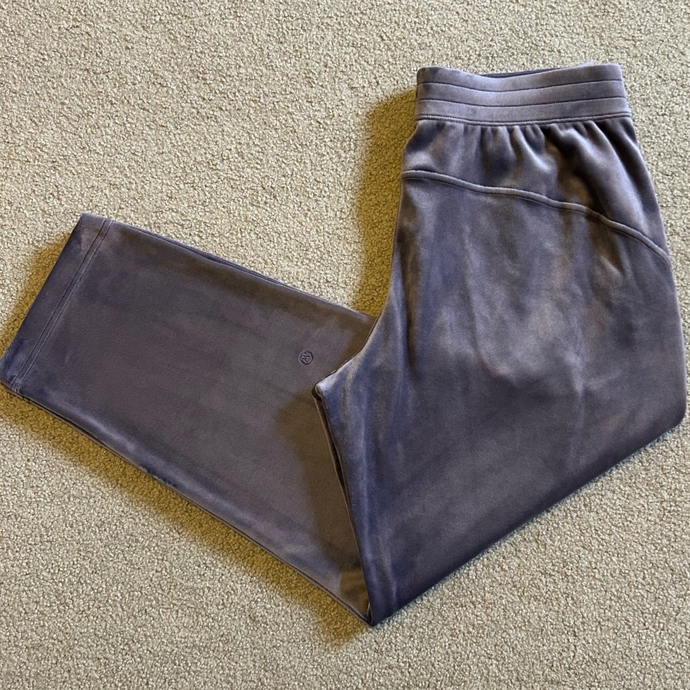 Lululemon Scuba Straight Velvet Pants